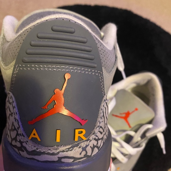 Jordan 3 Cool Grey 2021 Size 10.5 Used